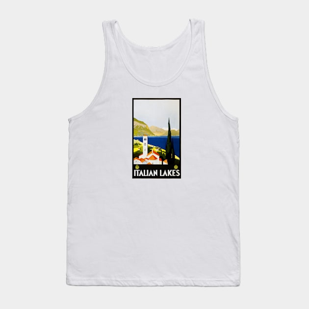 Italian lakes Tank Top by ezioman